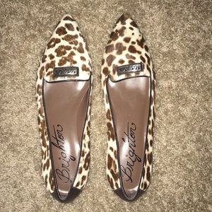 Brighton Eve animal print flats